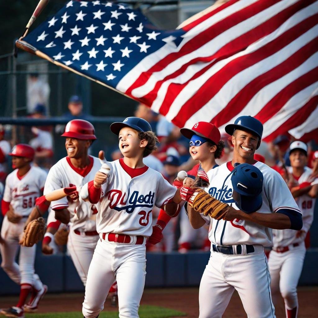 4th of July Baseball Game Extravaganza